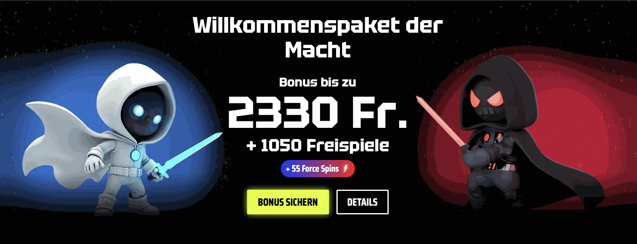 SlotsVader Online Casino Schweiz mit Paysafe SlotsVader Paysafecard Casino Schweiz
